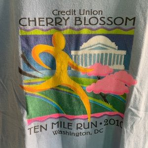 Cherry blossom DC run tee
